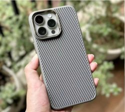 Калъф Kingkod Kevlar за Iphone 16 Pro Max Grey