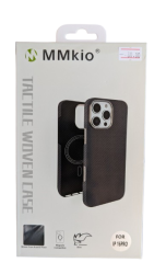 Case MMkio Woven case Iphone 16 Pro Black