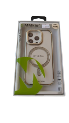 Калъф MMkio Shining Iphone 16 Pro Silver