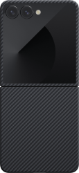 Калъф Pitaka Ultra Slim за Samsung Z Flip 7 Blac