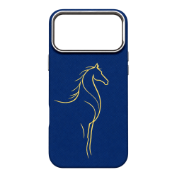 Калъф Western Horse Iphone 18 Pro Blue
