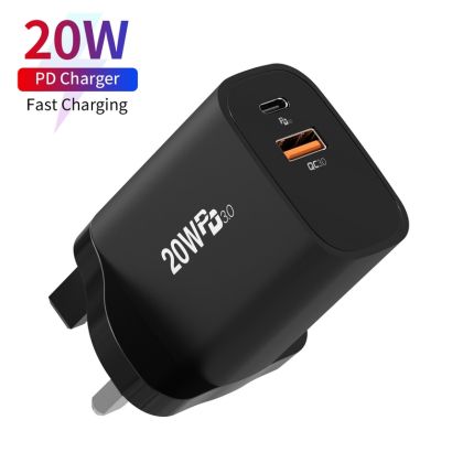 Зарядно у-во 220V Phone Planet 20W QC UK