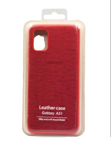 Калъф Logo Leather за Samsung A31