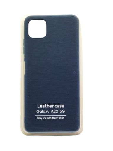 Калъф Logo Leather TPU за Samsung A22 5G