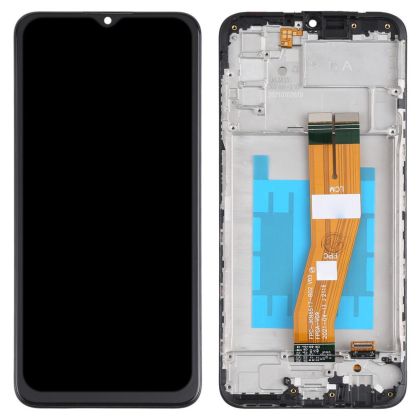 Оригинален дисплей за Samsung A03 A035G Black