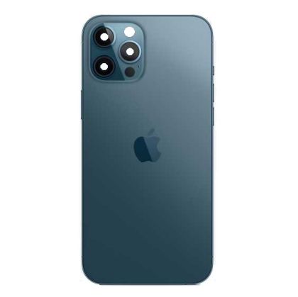 Заден капак за Iphone 12 pro max blue