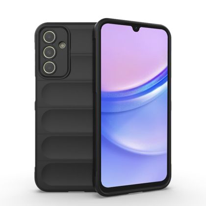 Калъф силикон Shield за Samsung A15 black