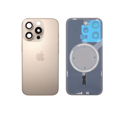 Back cover for Iphone 16 Pro Desert equipped