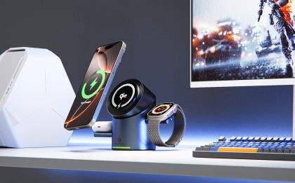 Wireless charger Phone Planet WC06 3 in 1