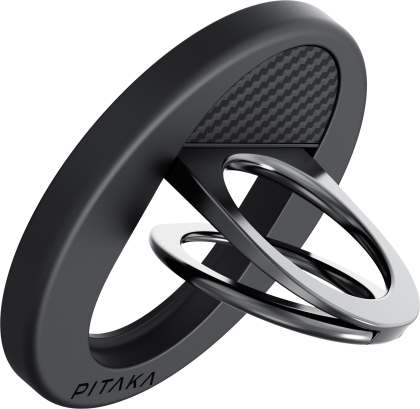 Холдер Pitaka Magsafe Phone Ring Grip 3 Black/Grey