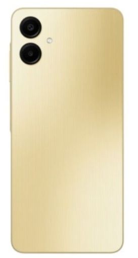 Back cover for Samsung A06 gold