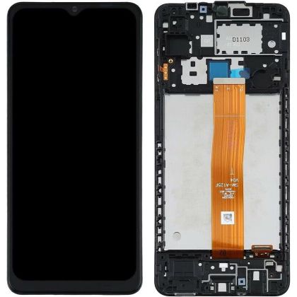 Display for Samsung A12 A125F black org