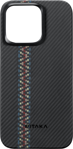 Калъф Pitaka Fusion Weaving MagEZ Case 4 за Iphone 15 Pro Rhapsody 600D