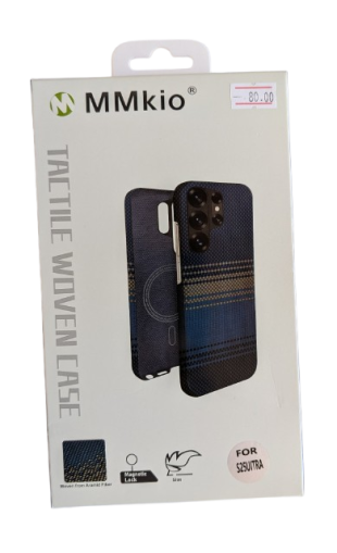 MMkio Woven case Samsung S25 Ultra Blue