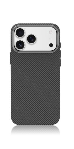 Калъф Western Carbon Black за Iphone 17