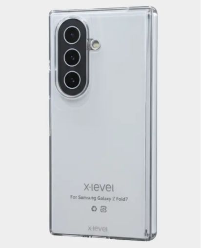 Калъф X Level Sparkling за Samsung Z Fold7 Clear