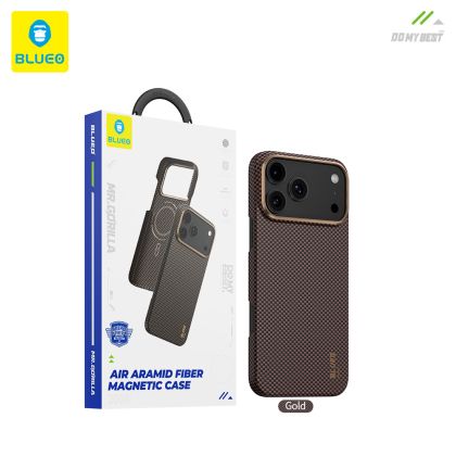 Калъф Blueo Air Aramid за Iphone 17 Pro Gold