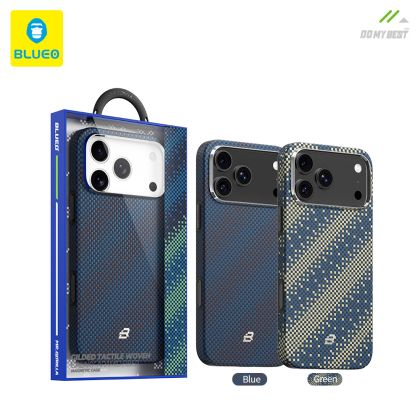 Калъф Blueo Woven Aramid за Iphone 17 Pro Green