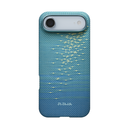Калъф Pitaka Glints of Gold  Ultra-Slim Case  for iPhone Air (Lucid Blue)