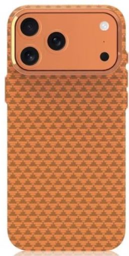 Western Carbon Orange Case for Iphone 17 Pro