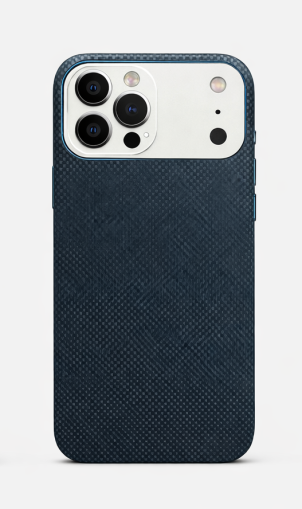 Калъф Carbon Fiber Case за Iphone 17 Pro Blue