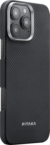 Калъф Pitaka Black/Grey Ultra-Slim Case (PitaTap) for iPhone 16 Pro Max