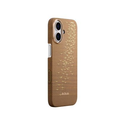 Case Pitaka Ultra Slim Iphone 17 Golden glint