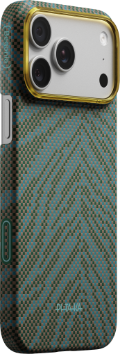 Калъф Pitaka Iphone 17 Pro Edge Dive Green 03