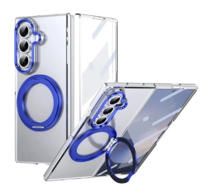 Калъф Western Clear Magsafe Samsung Fold 8 blue