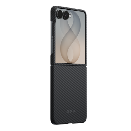 Калъф Pitaka Samsung Z Flip 8 Edge Black/Grey 01
