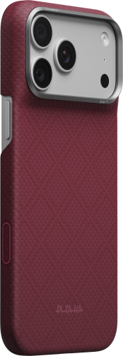 Калъф Pitaka Iphone 18 Pro Edge Case Burgundy (Argyle) 03