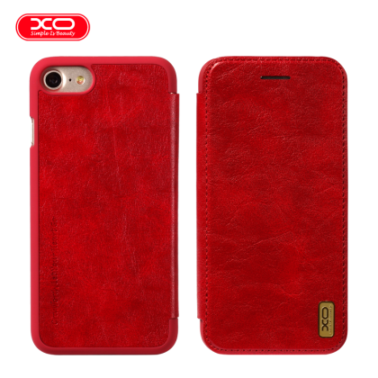 Калъф XO leather за Iphone XS Max red