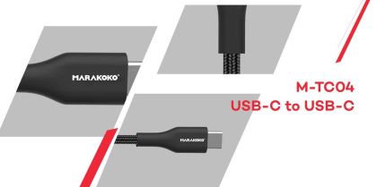 Кабел USB Marakoko Type C 1.5m
