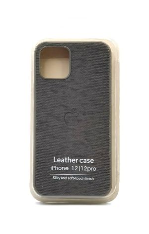 Калъф Logo Leather за Iphone 12 6.1