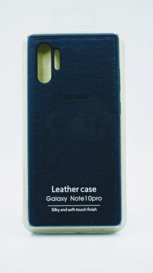 Калъф Logo Leather TPU за Samsung Note 10 pro