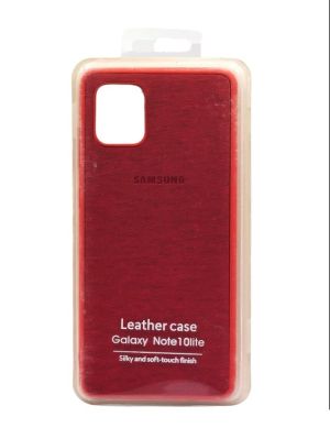 Калъф Logo Leather TPU за Samsung Note 10 lite