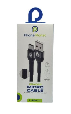 Кабел USB Phone Planet Micro 1.2m