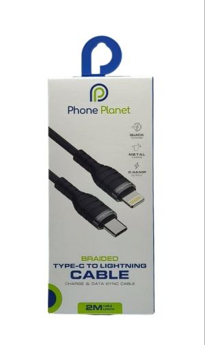 Кабел USB Phone Planet Type C - Iphone 2m