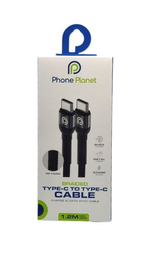 Кабел USB Phone Planet Type C - Type C 1.2m