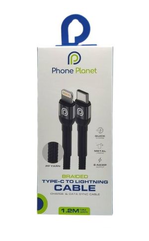 Кабел USB Phone Planet Type C - Iphone 1.2m