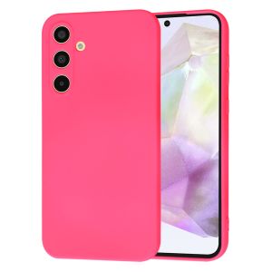 Калъф силикон за Samsung A35 Hot Pink