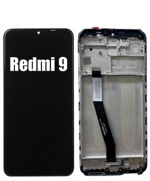 Дисплей за Xiaomi Redmi 9 + frame black