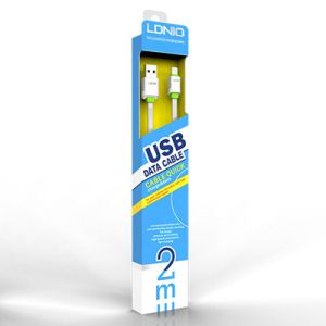 Кабел USB Ldnio iphone 2m