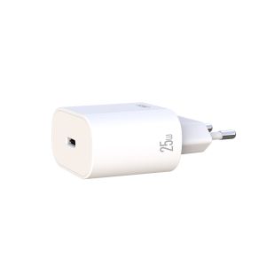 Адаптер 220V XO L91 25W с USB C-USB C  кабел
