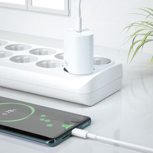 Адаптер 220V XO L91 25W с USB C-USB C  кабел