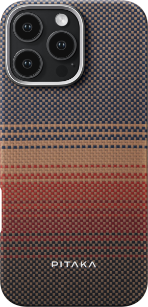 Pitaka Tactile Woven Case for Iphone 16 Pro Max Sunset