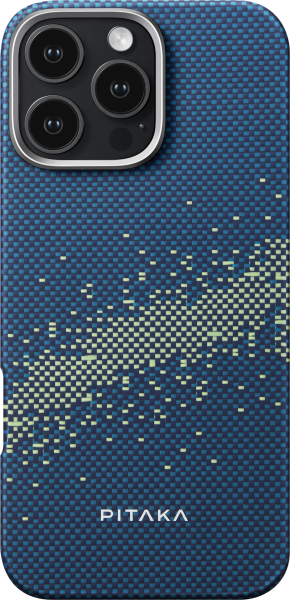 Pitaka Tactile Woven Case for iPhone 16 Pro Max Milky Way