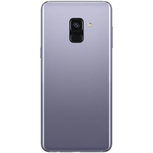 Back cover for Samsung A8 plus 2018 silver