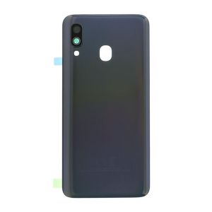 Back cover for Samsung A40 black