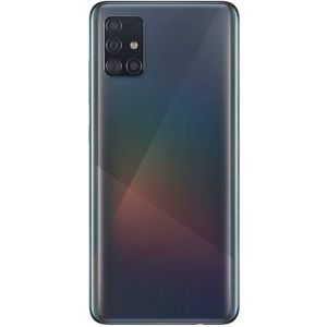 Back cover for Samsung A71 Prism Crush Black